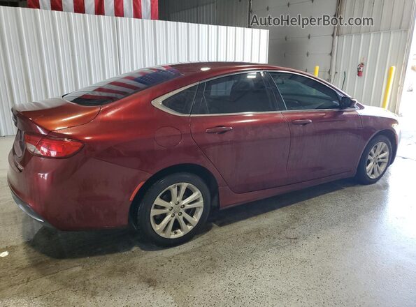1C3CCCAB3GN148246 2016 CHRYSLER 200 Maroon 