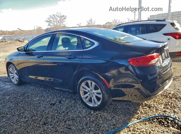 1C3CCCAB4GN103624 2016 CHRYSLER 200 Black Tył lewy