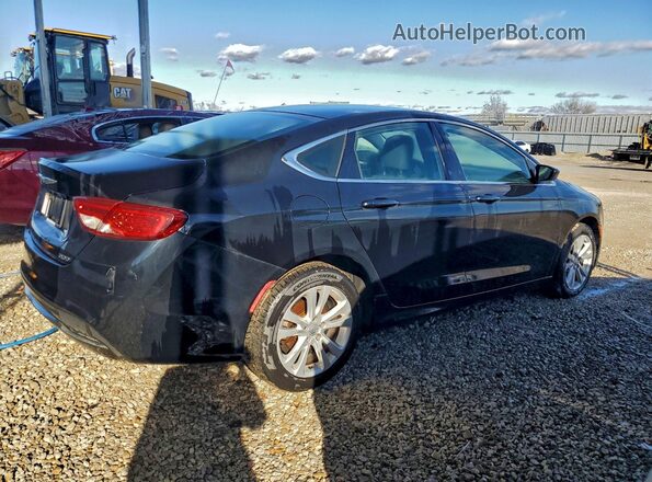 1C3CCCAB4GN103624 2016 CHRYSLER 200 Black Tył prawy