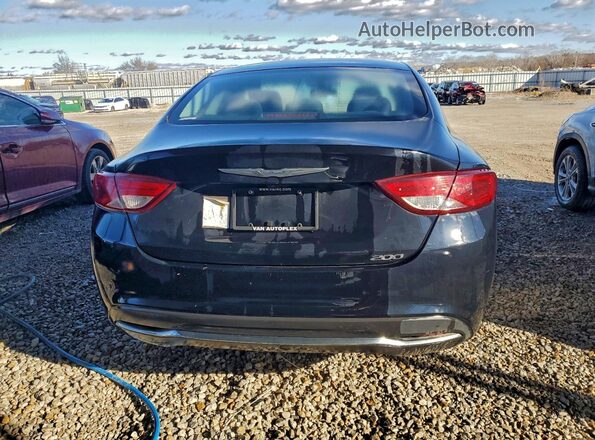 1C3CCCAB4GN103624 2016 CHRYSLER 200 Black Widok z tyłu