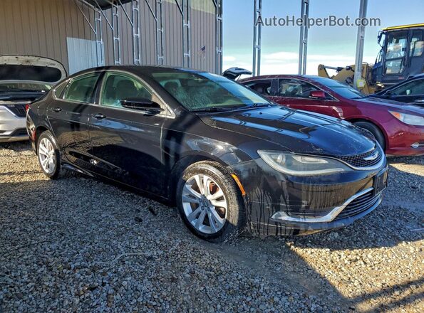 1C3CCCAB4GN103624 2016 CHRYSLER 200 Black Przód prawy