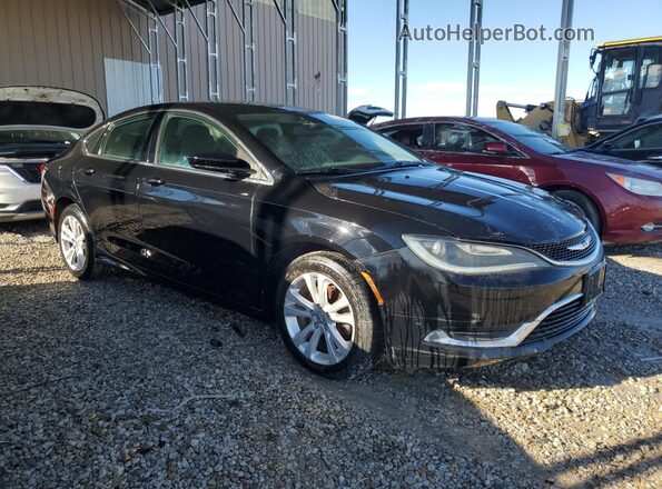 1C3CCCAB4GN103624 2016 CHRYSLER 200 Black Widok naklejki z numerem VIN
