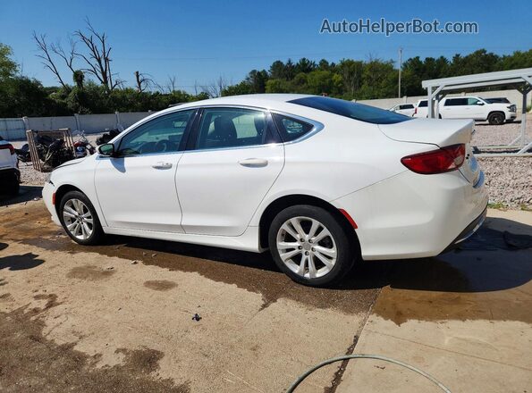 1C3CCCAB5GN133599 2016 CHRYSLER 200 White Rear left