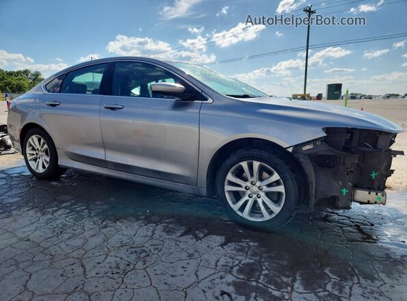 1C3CCCAB6GN175893 2016 CHRYSLER 200 Silver წინა მარჯვენა