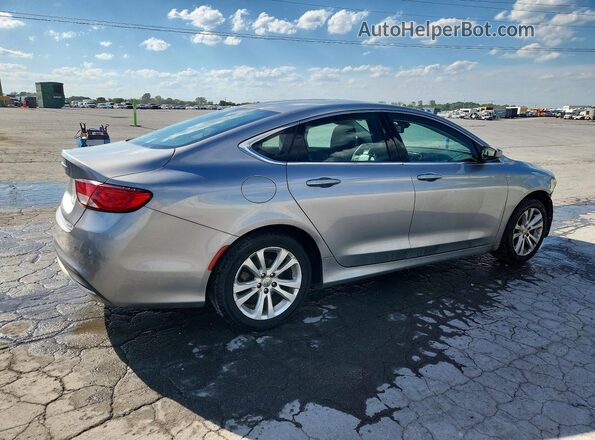 1C3CCCAB6GN175893 2016 CHRYSLER 200 Silver უკანა მარჯვენა