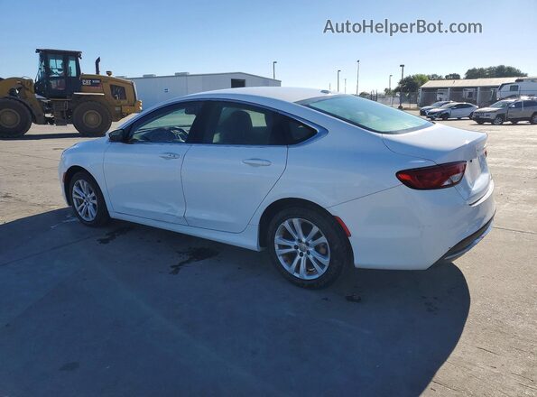 1C3CCCAB8GN127540 2016 CHRYSLER 200 White Հետևի ձախ