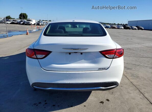 1C3CCCAB8GN127540 2016 CHRYSLER 200 White Հետևի տեսք