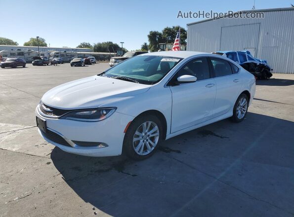 1C3CCCAB8GN127540 2016 CHRYSLER 200 White VIN կոդի պիտակի տեսք