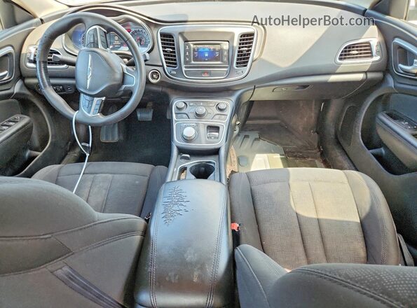 1C3CCCABXGN133372 2016 CHRYSLER 200 Charcoal Vista del salpicadero