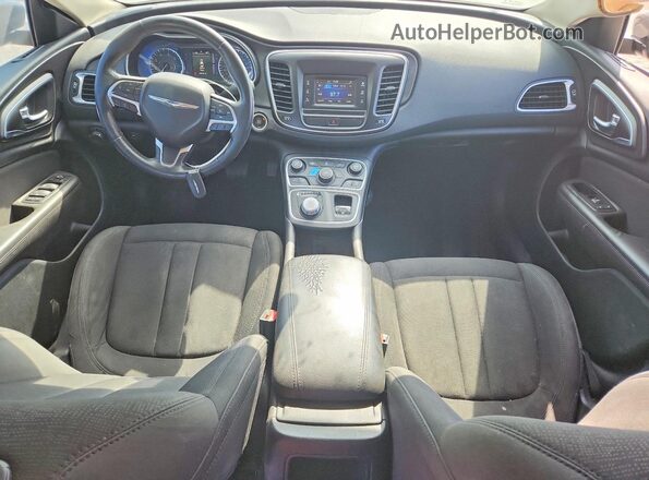 1C3CCCFB1HN509497 2017 CHRYSLER 200 Gray Dashboard view