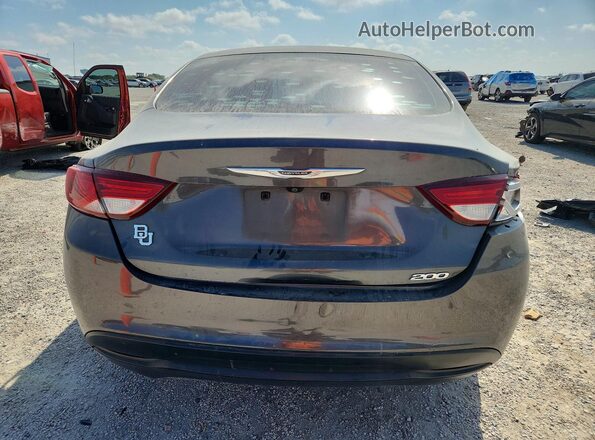 1C3CCCFB1HN509497 2017 CHRYSLER 200 Gray Rear view