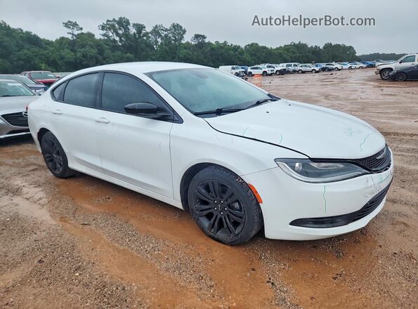 1C3CCCFB2HN508763 2017 CHRYSLER 200 White Front right