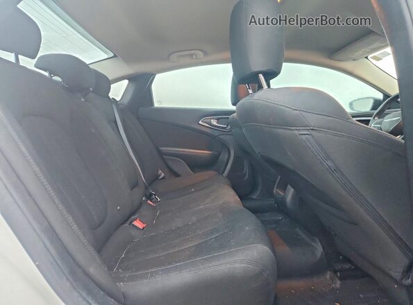 1C3CCCFB2HN508763 2017 CHRYSLER 200 White Rear seats view