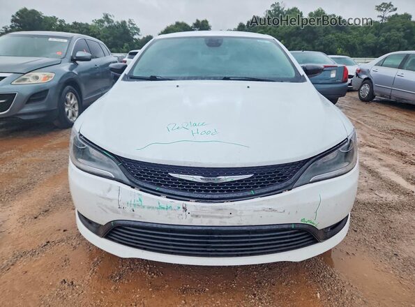 1C3CCCFB2HN508763 2017 CHRYSLER 200 White Front view