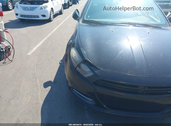 1C3CDFAA7GD564389 2016 DODGE DART Black Вид спереду