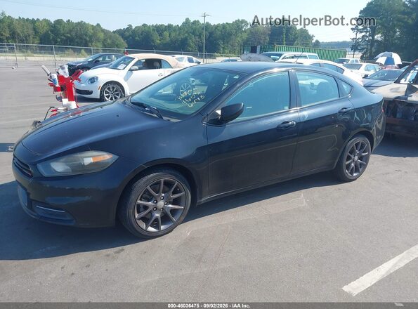 1C3CDFAA7GD564389 2016 DODGE DART Black Передня ліва чверть
