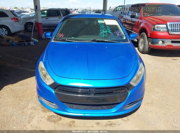 1C3CDFAA8GD540411 2016 DODGE DART Blue წინა ხედი