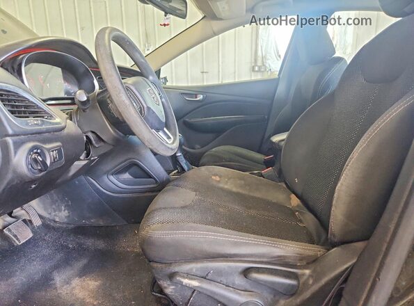 1C3CDFBA1GD604982 2016 DODGE DART Black Widok wnętrza z przodu