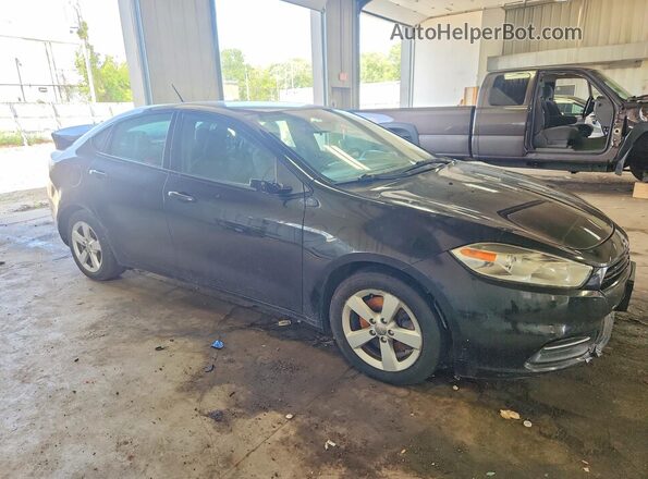 1C3CDFBA1GD604982 2016 DODGE DART Black Przód prawy
