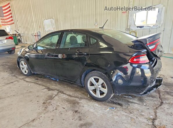 1C3CDFBA1GD604982 2016 DODGE DART Black Tył lewy