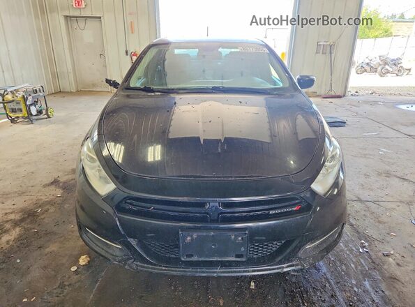 1C3CDFBA1GD604982 2016 DODGE DART Black Widok z przodu