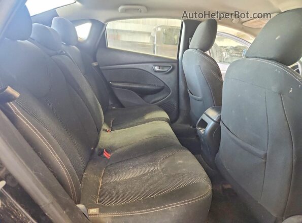 1C3CDFBA1GD604982 2016 DODGE DART Black Widok tylnych siedzeń