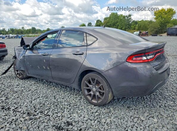 1C3CDFBB0GD680802 2016 DODGE DART Gray Հետևի ձախ