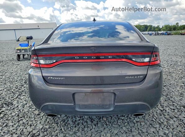 1C3CDFBB0GD680802 2016 DODGE DART Gray Հետևի տեսք