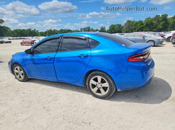 1C3CDFBB3GD635207 2016 DODGE DART Blue Trasero izquierdo