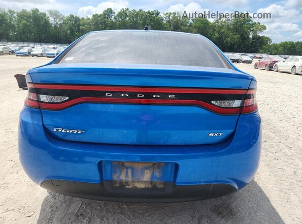 1C3CDFBB3GD635207 2016 DODGE DART Blue Vista trasera