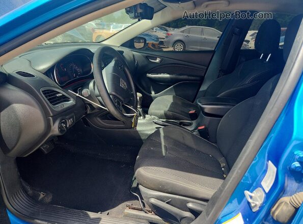 1C3CDFBB3GD635207 2016 DODGE DART Blue Vista interior delantera