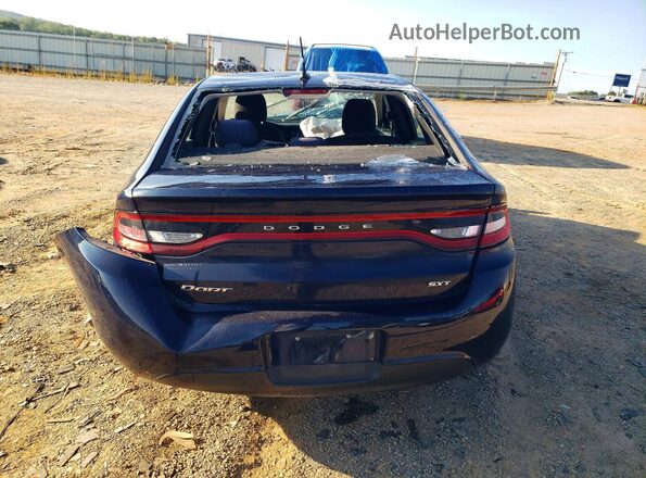 1C3CDFBB3GD767013 2016 DODGE DART Blue Widok z tyłu