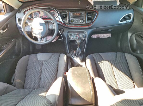 1C3CDFBB3GD767013 2016 DODGE DART Blue Widok deski rozdzielczej