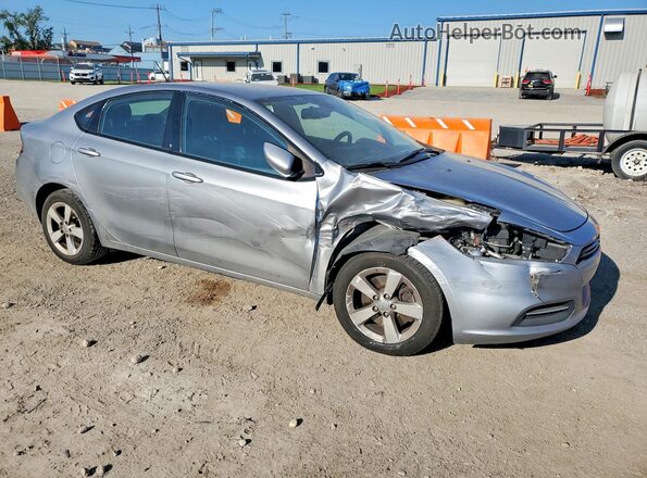 1C3CDFBB4GD629786 2016 DODGE DART Silver Front right