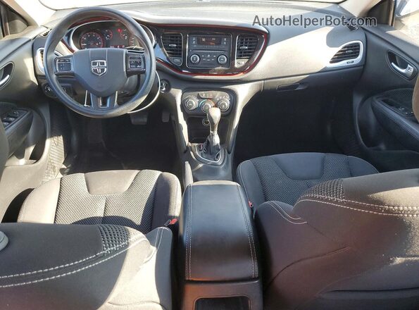 1C3CDFBB4GD629786 2016 DODGE DART Silver Dashboard view