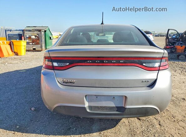 1C3CDFBB4GD629786 2016 DODGE DART Silver Rear view
