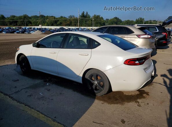 1C3CDFBB8GD577286 2016 DODGE DART White Rear left