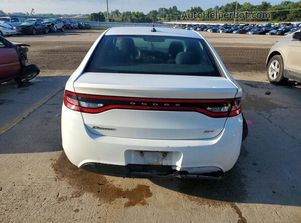1C3CDFBB8GD577286 2016 DODGE DART White Rear view