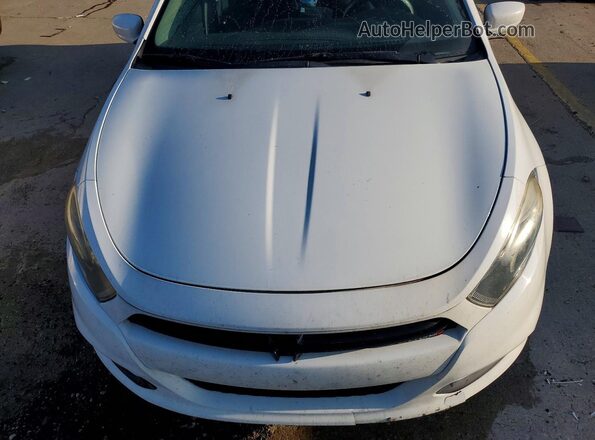 1C3CDFBB8GD577286 2016 DODGE DART White Rear interior view