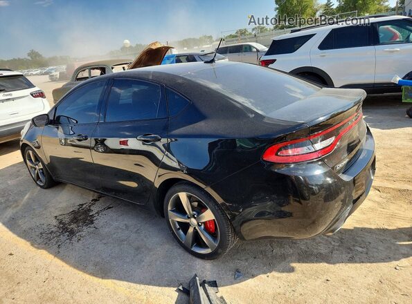 1C3CDFEB1GD728223 2016 DODGE DART Black უკანა მარცხენა