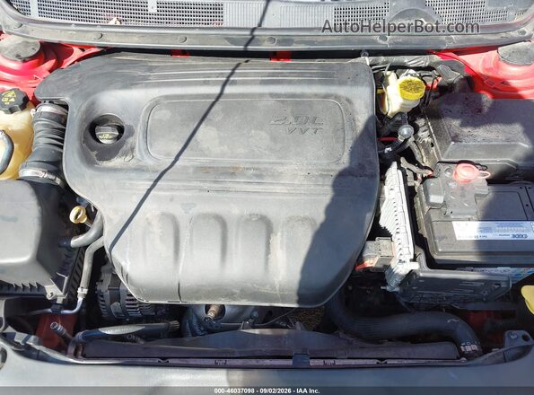 1C3CDFFA4GD820352 2016 DODGE DART Red Հետևի տեսք