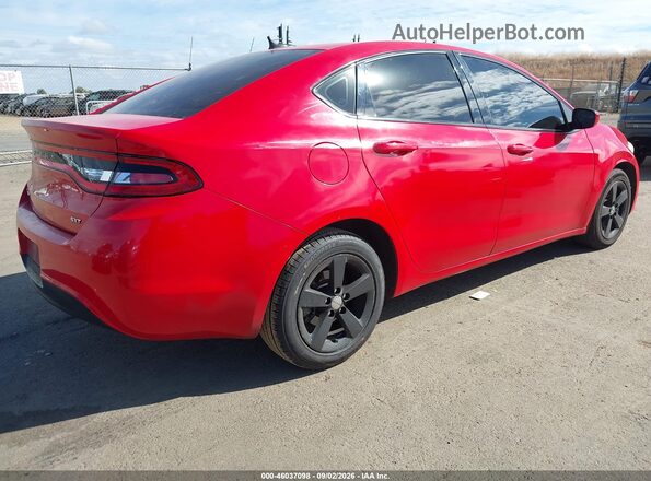 1C3CDFFA4GD820352 2016 DODGE DART Red Հետևի աջ