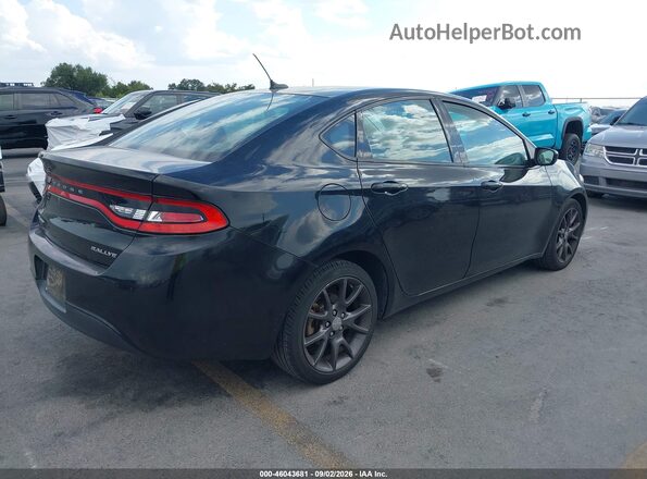 1C3CDFFAXGD823210 2016 DODGE DART Black Задня права чверть