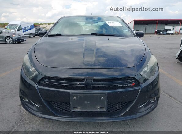 1C3CDFFAXGD823210 2016 DODGE DART Black Вид спереду