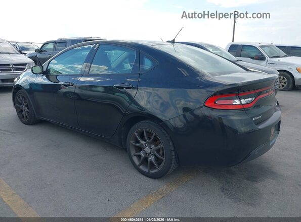 1C3CDFFAXGD823210 2016 DODGE DART Black Задня ліва чверть