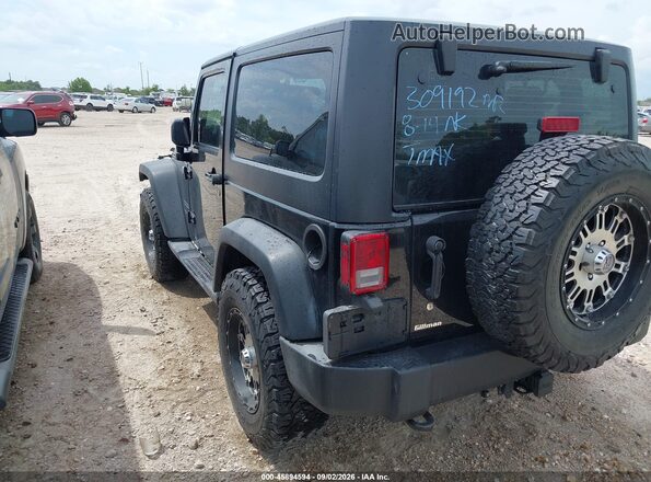 1C4AJWAGXGL309192 2016 JEEP WRANGLER Black Задня ліва чверть