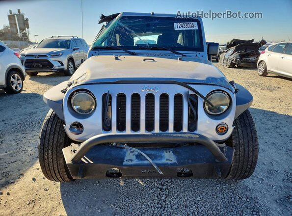 1C4BJWDG2GL176895 2016 JEEP WRANGLER Silver Դիմացի տեսք