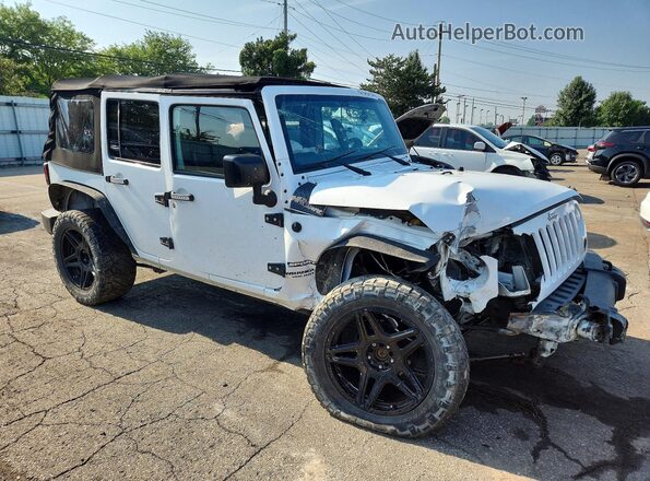 1C4BJWDG4HL561196 2017 JEEP WRANGLER White Przód prawy