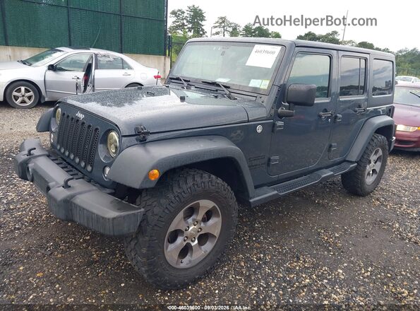 1C4BJWDG5GL324845 2016 JEEP WRANGLER UNLIMITED Gray Przód lewy