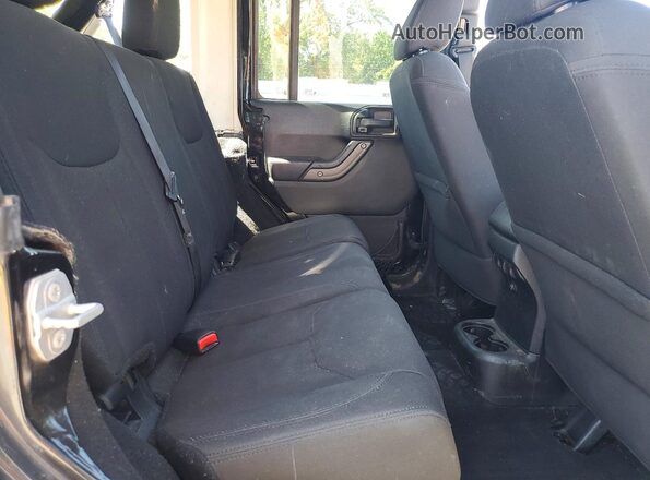 1C4BJWDG7GL149756 2016 JEEP WRANGLER Black Widok wnętrza z tyłu